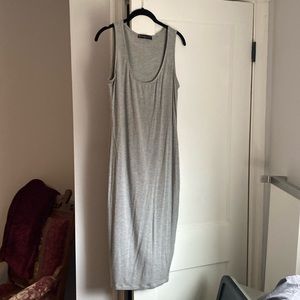 Grey tank dress Fashion to Figure